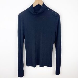 Rag & Bone Black Turtleneck Size Medium